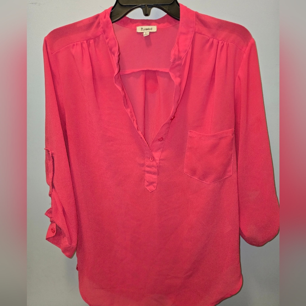 Chic Pink Blouse